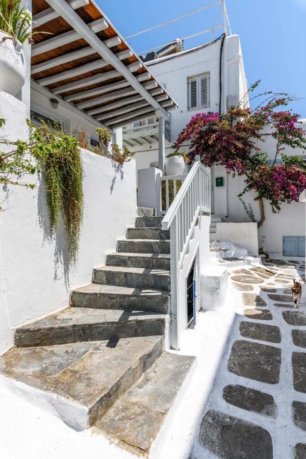 Villa Floral With Marvelous View To Mykonos Town